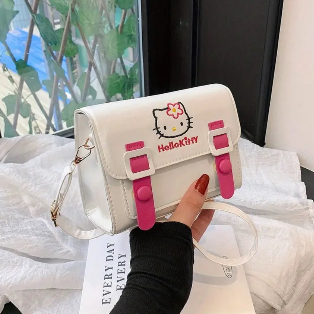 Hello Kitty Pink/White Crossbody Bag with Coin Purse